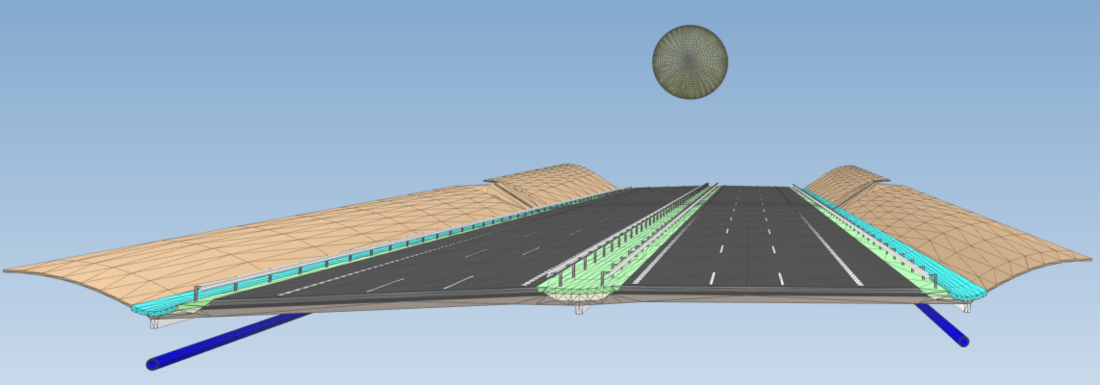 Screenshot aus dem IFC-Modell.