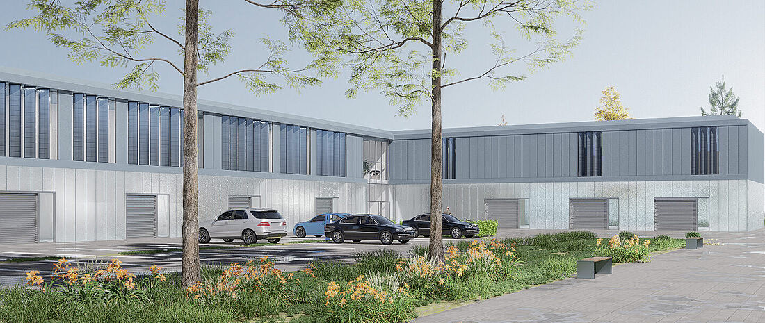 Ansicht - Visualisierung vom 6.3.2024 (Fassadenstudie) von t+p architekten lohmann rumke PartGmbB 
